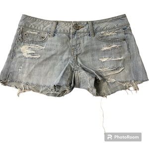 American eagle jean shorts